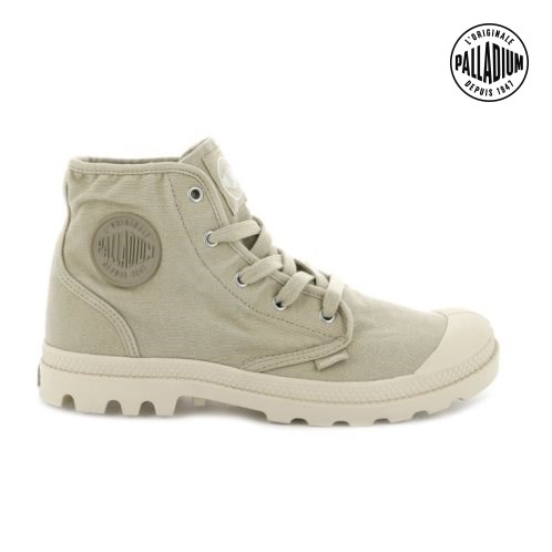 Bottes Palladium Pampa Hi Femme Vert Clair | FR RYC932U